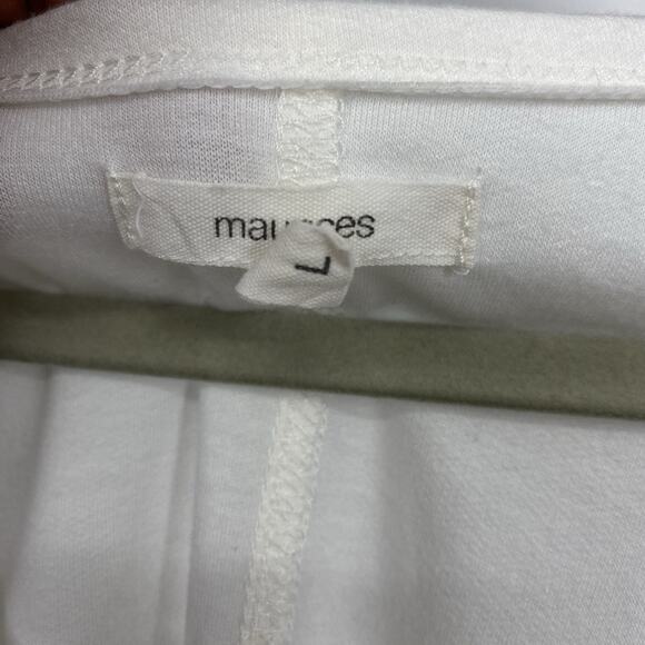 Maurices Dip Dye Long Sleeve Pullover Women Size Large Lightweight - Picture 6 of 8